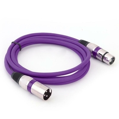 1.8M DMX Stage DJ Cabo Macho para Fêmea XLR 3Pin Cabo de Áudio Conector Fio Para Microfone Mixer Amplificador - Hi Tech Tecnologia
