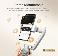Zhiyun Smooth Q3 Smartphones Gimbal 3 Eixos Estabilizadores de Mão para Smartphones iPhone/Samsung/Huawei/Xiaomi/Câmera de Ação