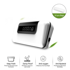 Seladora a vácuo BioloMix, máquina automática de economia de alimentos para preservação de alimentos, modo seco e úmido para sous vide, 10 sacos de vedação a vácuo na internet