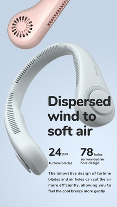 Jisulife mini ventilador de pescoço portátil sem lâmina usb recarregável mudo ventiladores esportivos para ventilação ao ar livre portatil abanicos resfriamento na internet