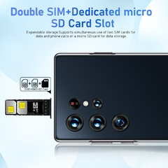 2022 Glay S22+ Ultra Smartphone 16GB+1T 7300mAh 5G Celulares Desbloqueados 48MP+100MP Versão Global - comprar online