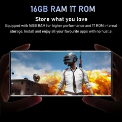 2022 Glay S22+ Ultra Smartphone 16GB+1T 7300mAh 5G Celulares Desbloqueados 48MP+100MP Versão Global - Hi Tech Tecnologia