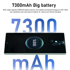Imagem do 2022 Glay S22+ Ultra Smartphone 16GB+1T 7300mAh 5G Celulares Desbloqueados 48MP+100MP Versão Global