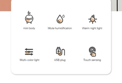 130 ml usb difusor de aroma ultrassônico umidificador de névoa fria purificador de ar 7 mudança de cor led luz noturna para escritório em casa na internet