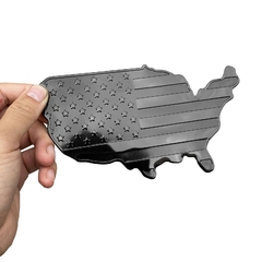 Emblema do carro da bandeira americana 3D dos EUA decalques de acrílico de espessura do veículo tático emblema militar adesivo para caminhão de carro de alta qualidade - comprar online