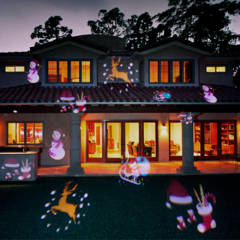 Imagem do Projetor Natal Led Desenhos Laser Spetus Garden M01