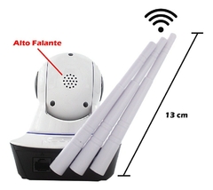 Câmera IP 3 Antenas Wifi Sem Fio 3ª Geração Visão Noturna - comprar online