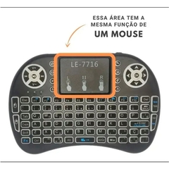 Mini teclado controle sem fio para smart tv box pc/frete grátis/entrega rápida/compras seguras