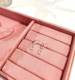 Brinco Argolinha Cristal