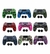 KIT CAPA DE CONTROLE PS4 + PAR DE GRIPS