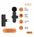 MICROFONE LAPELA KAIDI SEM FIO PARA USB-C KMF5-C - Eletrônica Paraibuna 