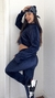 Conjunto plush ,con pantalon babucha. Azul talle 1 en internet