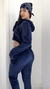 Conjunto plush ,con pantalon babucha. Azul talle 1 - comprar online