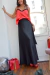 Pollera plato Saten