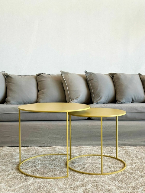 Mesa de arrime metal Small redonda