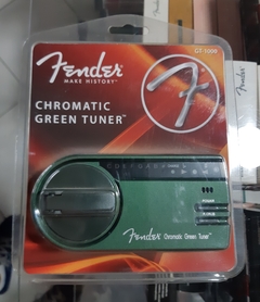 Afinador Fender GT-1000 Chromatic Turner Green