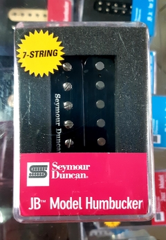 Seymour Duncan SH-4 JB Model 7-String Preto