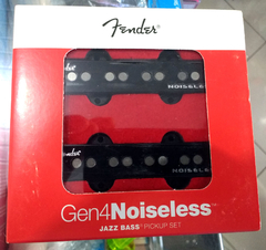 Set Captadores Fender Gen4 Noiseless Jazz Bass 4 Cordas