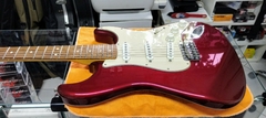 2010 Fender Standard Stratocaster Wine Red Mexico - loja online