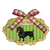 Guirlanda Feliz Natal Dachshund 2