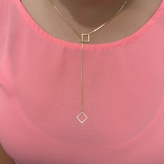 Conjunto Geométrico banhado a ouro 18k na internet
