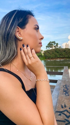 BRINCO EAR CUFF PÉROLAS - loja online