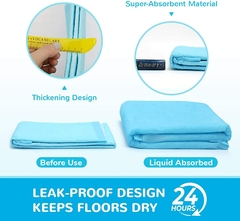 Imagem do Fralda Super Absorvente para animais de estimação Almofadas de xixi para treinamento de cães Tapete de fraldas descartável saudável para gatos Fraldas para cães Tapete de superfície de secagem rápida