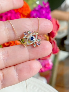 Pulseira Cristal Ametista Olho Grego - gAmô