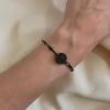 Pulseira Difusora Aromas Árvore da Vida Preta