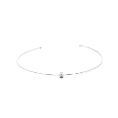 Bracelete Zircônia Branca Banho de Diamante - comprar online