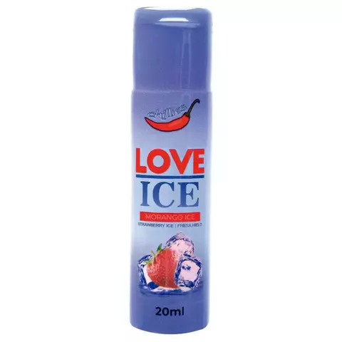 LOVE ICE MORANGO ÓLEO BEIJÁVEL AROMÁTICO 20ML CHILLIES - comprar online