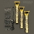 Aparador de cabelo barbeiro máquina de cortar cabelo sem fio máquina de corte de cabelo aparador de barba máquina de barbear barbeador elétrico sem fio masculino