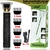 Imagem do Aparador de cabelo barbeiro máquina de cortar cabelo sem fio máquina de corte de cabelo aparador de barba máquina de barbear barbeador elétrico sem fio masculino