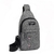 Bolsas de peito masculinas Bolsas de cintura casuais Pequenas bolsas de viagem de viagem curta Bolsas masculinas de ombro à prova d'água - MV_ Múltiplas Variedades