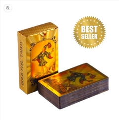 Baralho Especial 78 cartas Gold Foil Tarot - raider - waite - comprar online