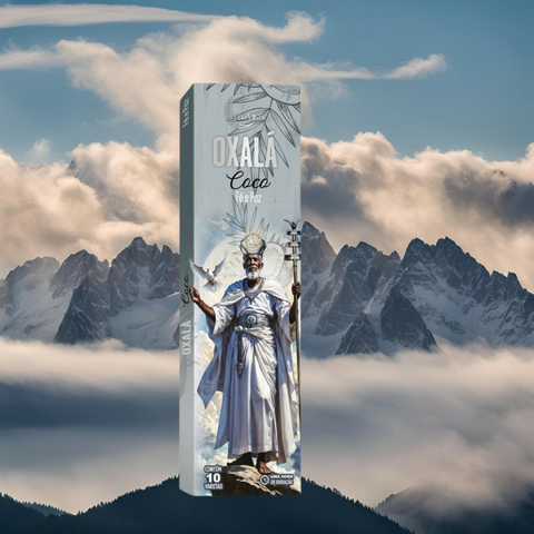 Incensos Natural Lua Mistica 0 Carvao Cx c/10 Varetas Fragrancia:Oxala