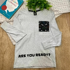 Camiseta Manga Longa - Infantil