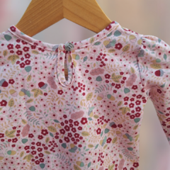 BODY FLORCITAS ROSA - tienda online