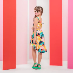 Vestido Liz alegria - Pequeruxa Moda Infantil