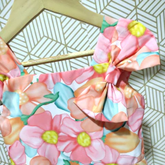 Vestido Floral Laranja - comprar online