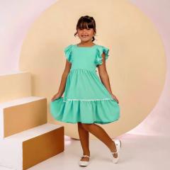 Vestido Maia Verde Água