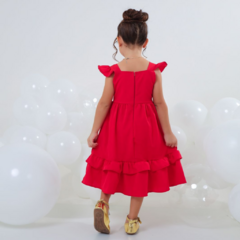 Vestido Eliza Vermelho - comprar online