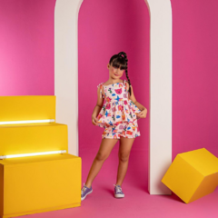 Conjunto Peplum Off