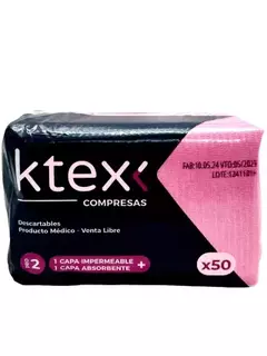 COMPRESAS CAMPOS DE TRABAJO KTEX X50U