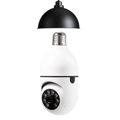Câmera WiFi 1080P Lâmpada 4X Zoom Câmera E27 Home 5GWiFi Monitor de Alarme - Ibazar Store
