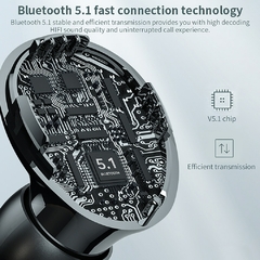 Fone de ouvido TWS Bluetooth 5.1 1200m para Xiaomi - Ibazar Store