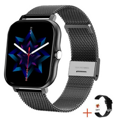 SmartWatch Unisex fitness com monitor de freqüência cardíaca - Ibazar Store