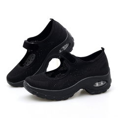Novo Air Cushion Flat Shoes - Sapatilhas Femininas Mesh Respirável - loja online
