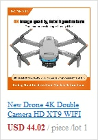 Novo XT8 Mini Drone 4K Profissional HD Câmera WIFI FPV Pressão do Ar Altitude Fixa Quadcopter RC Helicóptero Brinquedos - loja online