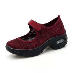 Novo Air Cushion Flat Shoes - Sapatilhas Femininas Mesh Respirável na internet